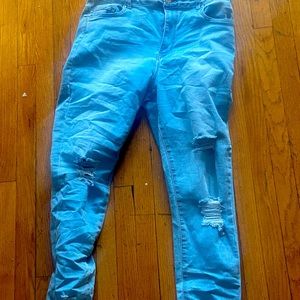 Size 15 womens jeans never worn